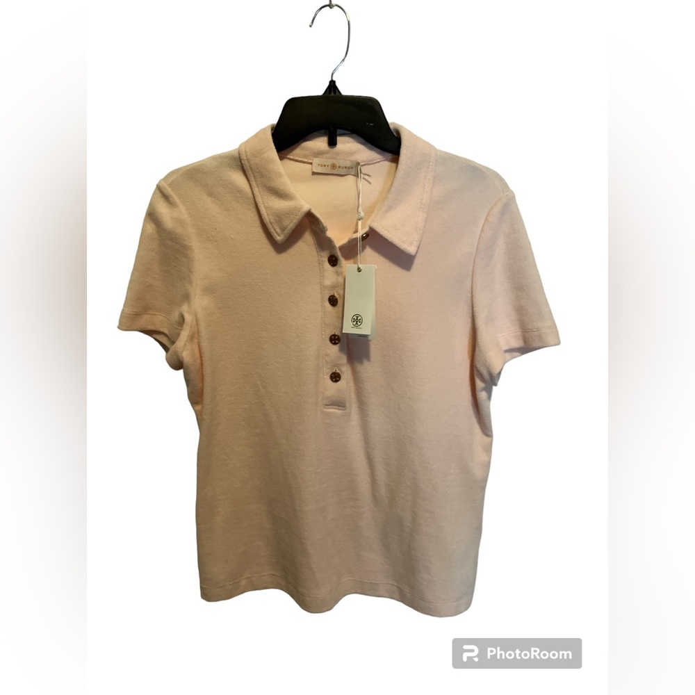 Tory Burch woman’s size m light pink t shirt